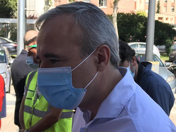 El alcalde de Zaragoza, Jorge Azcón.