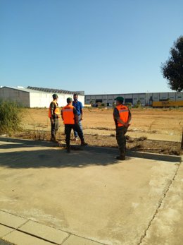 Militares del Ejército de Tierra en Lepe (Huelva)