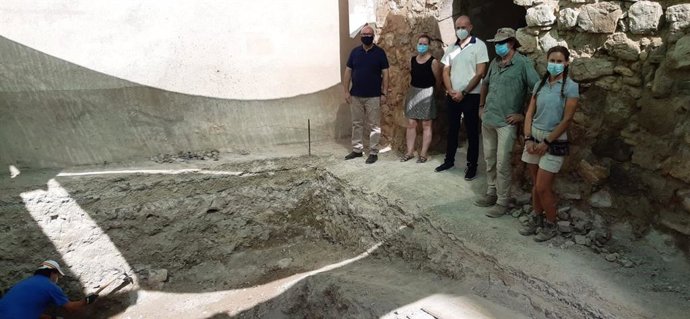 Excavaciones en el Castillo de Torredonjimeno