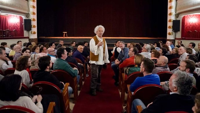 Imagen de 'El Brujo' interpretando 'El Lazarillo de Tormes'.