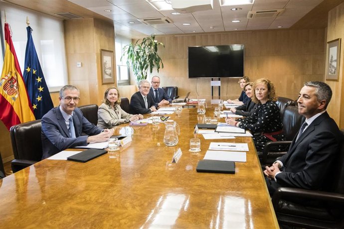 Los miembros de la Autoridad Macroprudencial (Amcesfi) en su primera reunión