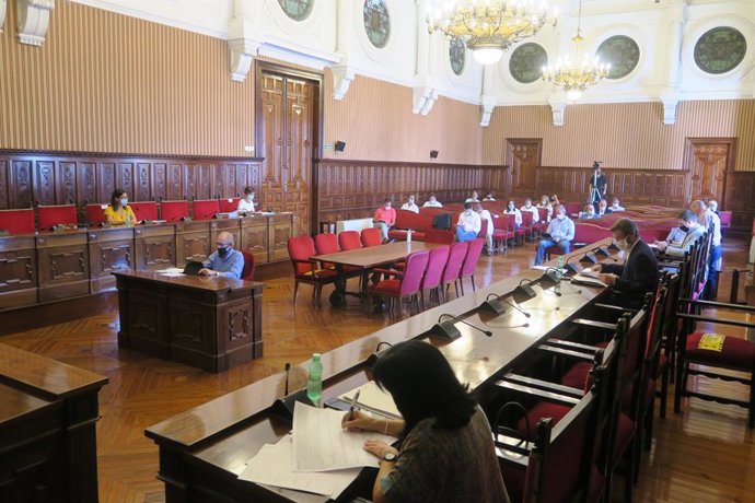Pelno oridinario de julio en la Diputación de Jaén