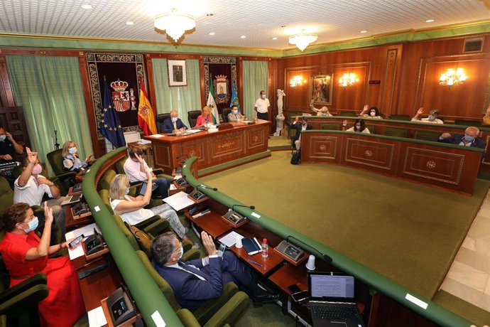 Pleno en el Ayuntamiento de Marbella