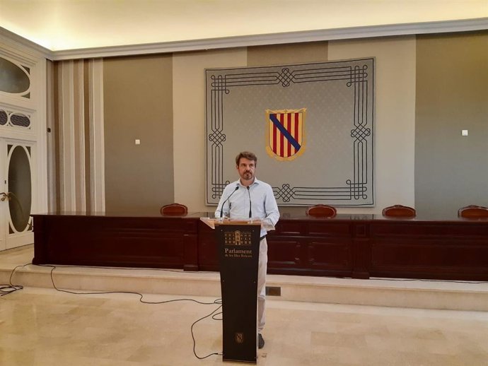 El portavoz de Cs Baleares en el Parlament, Marc Pérez-Ribas.