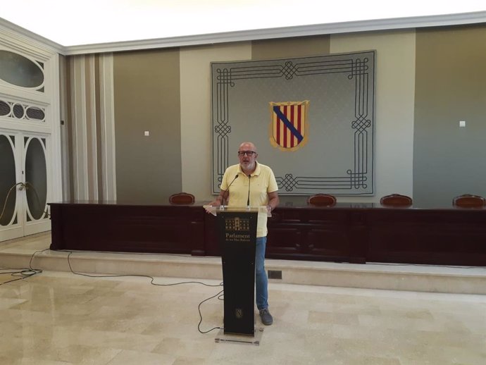 El portavoz parlamentrario de MÉS per Mallorca, Miquel Ensenyat.
