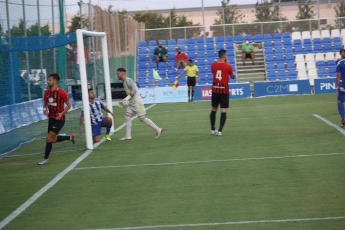 Momento del partido final Atlético Pulpileño vs Lorca Deportiva