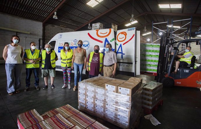 Huelva.- Puertos.- La Autoridad Portuaria colabora en la donación de 3.000 kilos