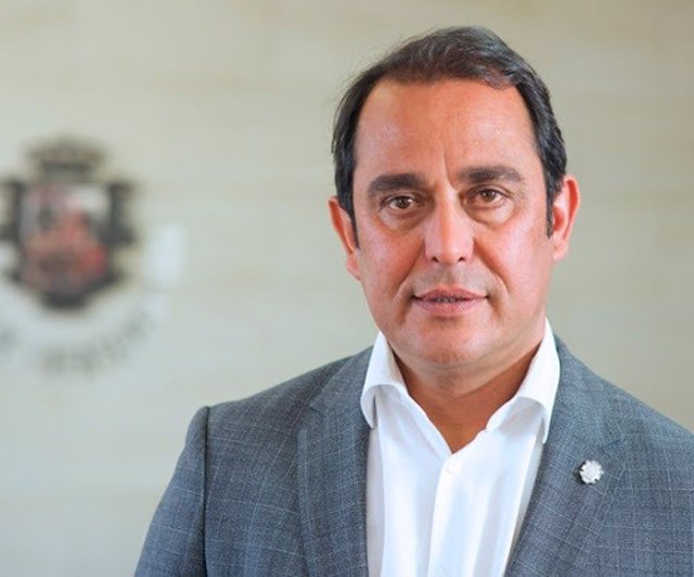 El presidente del Cabildo de Fuerteventura, Blas Acosta