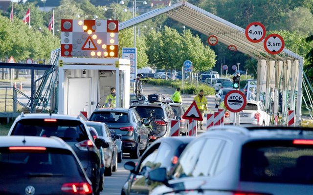Retenciones en la frontera entre Dinamarca y Alemania