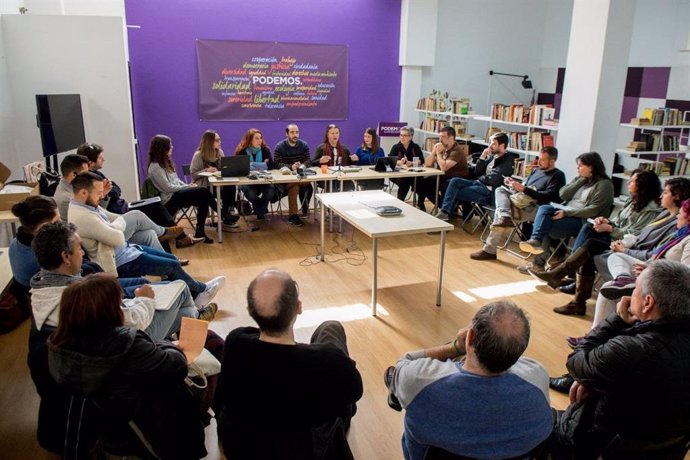 Reunión del Consejo de Ciudadano Autonómico de Podemos.