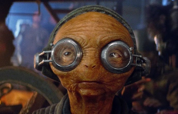 Maz Kanata, uno de los personajes de Star Wars