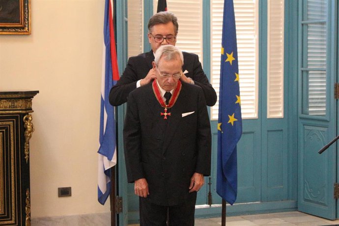 El historiador cubano Eusebio Leal