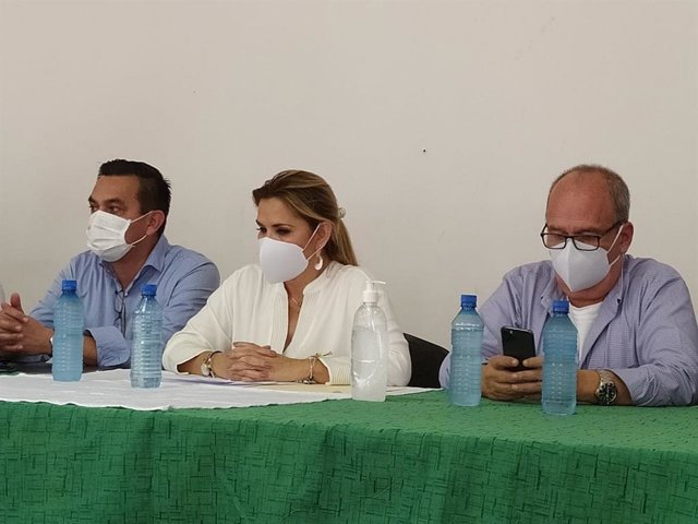 La presidenta interina de Bolivia, Jeanine Áñez.