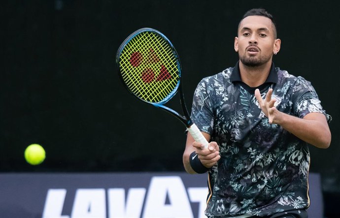 Nick Kyrgios durante un torneo