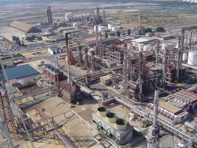 Imagen de la planta de Cepsa Química en Palos de la Frontera.