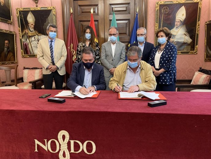 Sevilla.- Cvirus.- Mercasevilla amplía el espacio cedido al Banco de Alimentos p