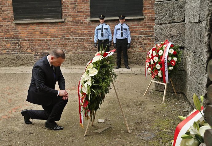 Conmemoración en Auschwitz 