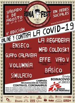 Cartel De La Sexta Edición Del Boina Fest