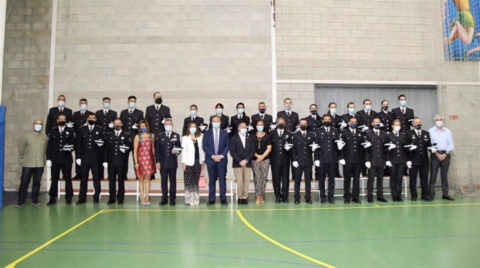 Toma de posesión de nuevos policías locales en Albacete