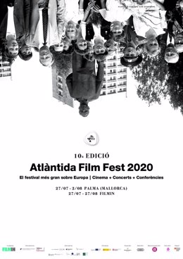 Cartel de la décima edición del Atlntida Film Fest