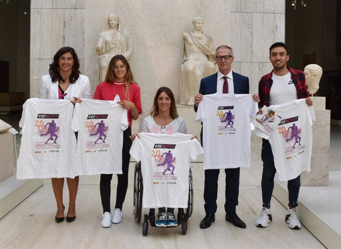 José Guirao y María José Rienda, con los embajadores de la Semana Europea del Deporte 2019