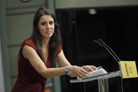 Irene Montero, tras la reunión de Gobierno y Ciudadanos, acusa al PSOE de "mirar a la derecha"