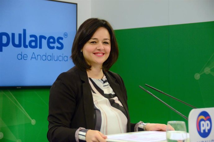 Virginia Pérez, presidenta del PP de Sevilla, en una imagen de archivo