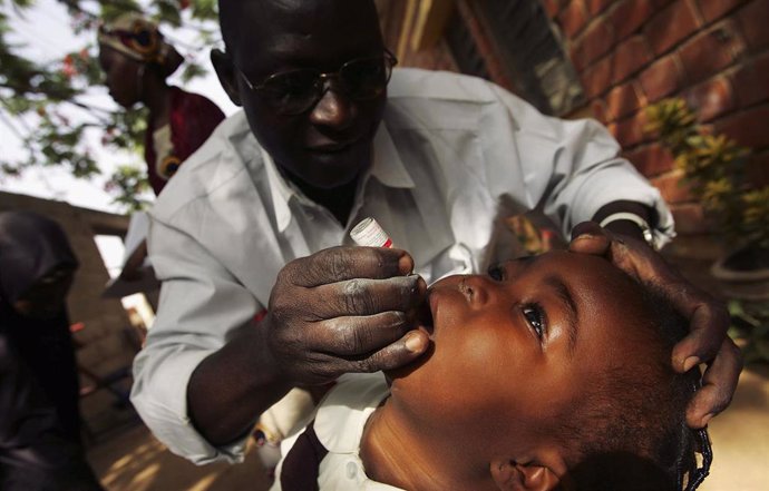 Vacunación contra la poliomielitis en Nigeria