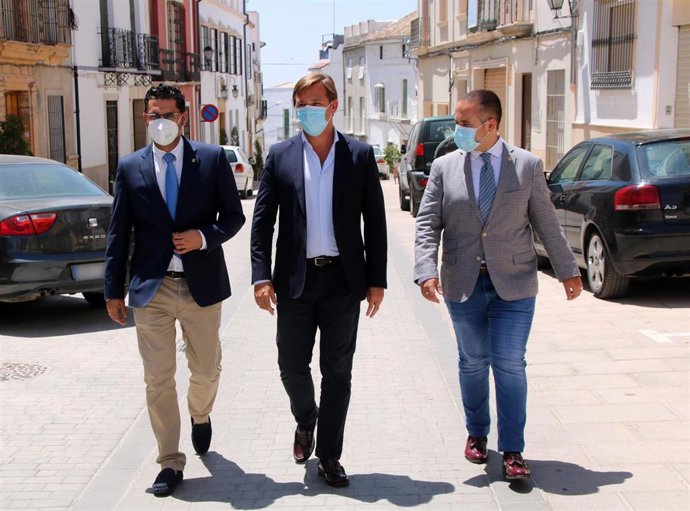 Visita de Antonio Repullo a Espejo.