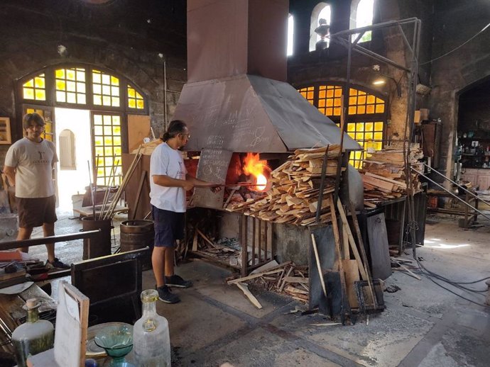 Fábrica de Vidres d'Art Gordiola en Algaida.