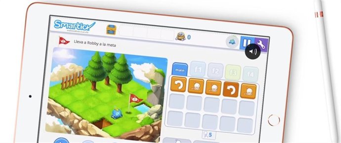 Detalle de la aplicación de Matemáticas que ofrece la firma Smartick
