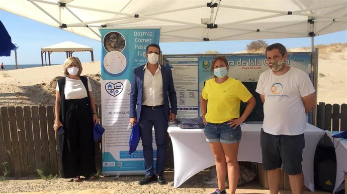 Campaña de sensibilización contra el abandono animal.