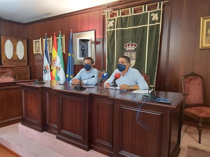 Jesús Toronjo (PP), en rueda de prensa en el Consistorio.