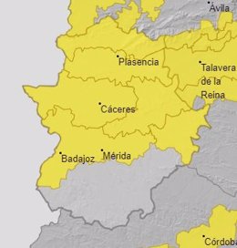 Alertas en Extremadura para el 5 de agosto