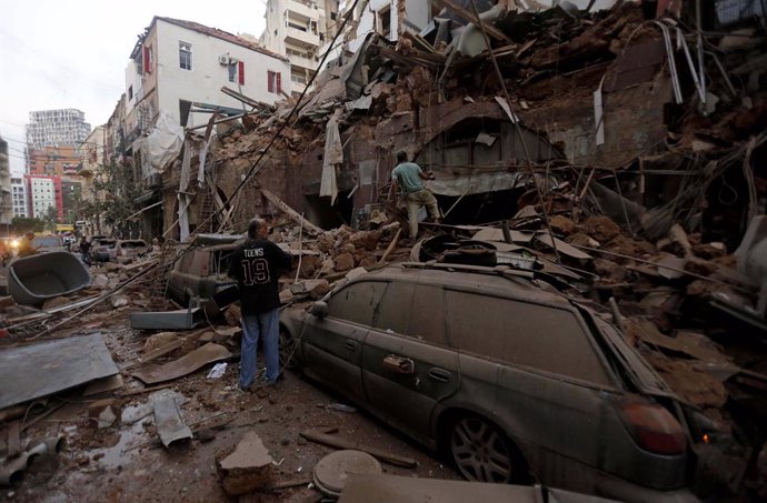 Líbano.- Más de cien muertos y unos 4.000 heridos por las explosiones en el puer