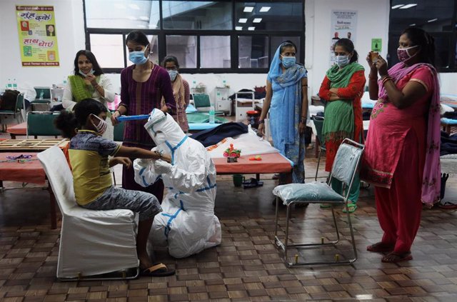 Pruebas del coronavirus en India