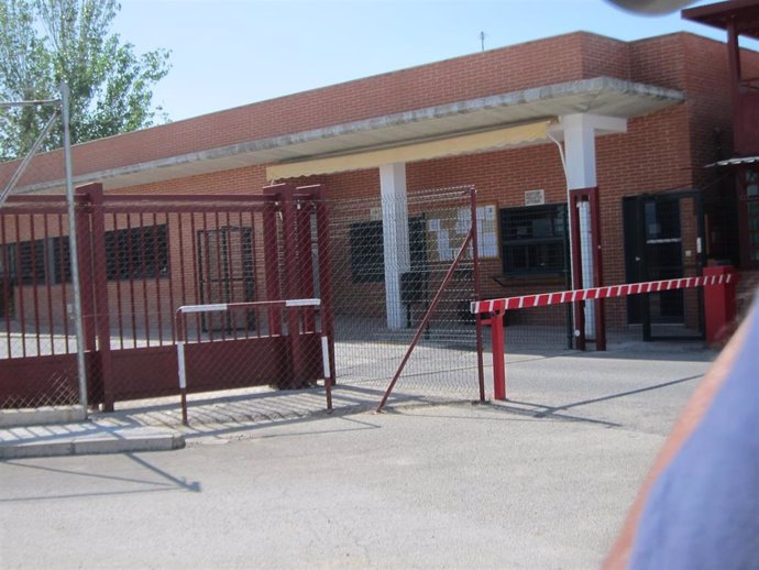 Acceso a la cárcel de Jaén (foto de archivo).