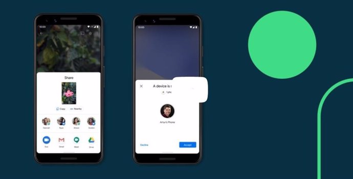 Google lanza Nearby Share, su app para transferir archivos en Android incluso si
