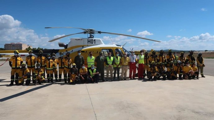 El conseller de Medio Ambiente y Territorio, Miquel Mir, en la visita a Son Bonet.