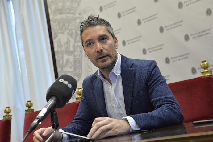 El concejal de Empleo y Emprendimento en el Ayuntamiento de Granada, Manuel Olivares
