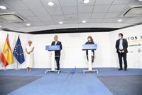 Díaz reitera que se mantendrá la protección a empresas y trabajadores "donde se necesite"