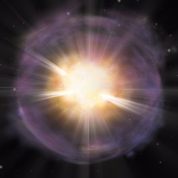 Examinan por primera vez con rayos X una supernova rica en calcio