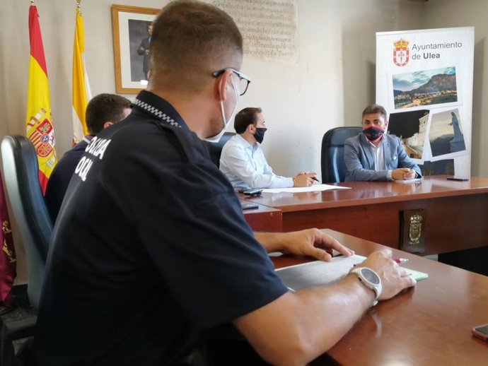 El director general de Seguridad Ciudadana y Emergencias, Antonio Luis Mula, sobre la próxima creación de la Policía Local de Ulea