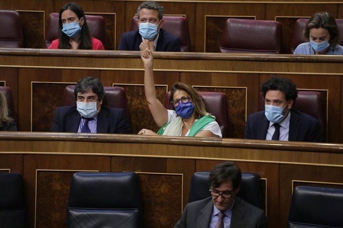 Diputados en el Hemiciclo del Congreso.
