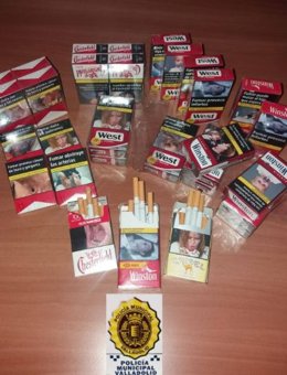 Cagetillas incautadas.