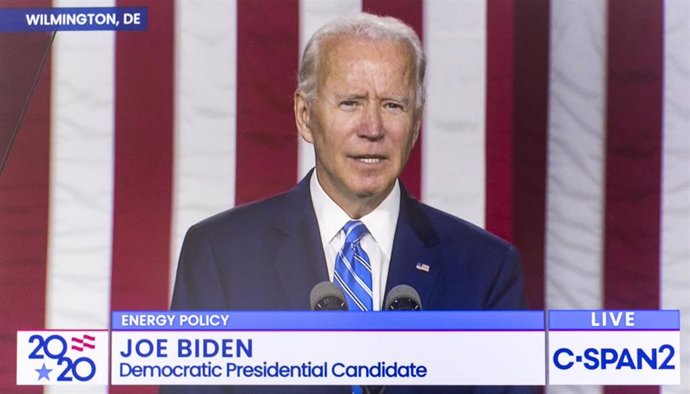 El candidato demócrata a la Presidencia, Joe Biden. 