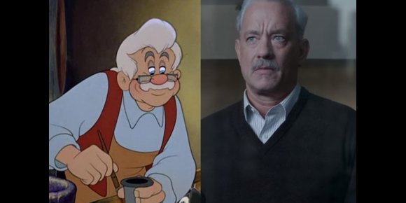 2. Disney quiere que Tom Hanks sea Geppetto en el remake de Pinocho