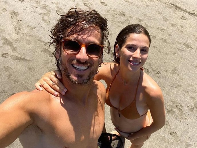 Feliciano López y Sandra Gago