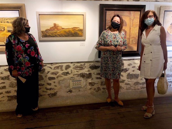Inauguración de la exposición de Teresa Barrios en Santa María de Melque.