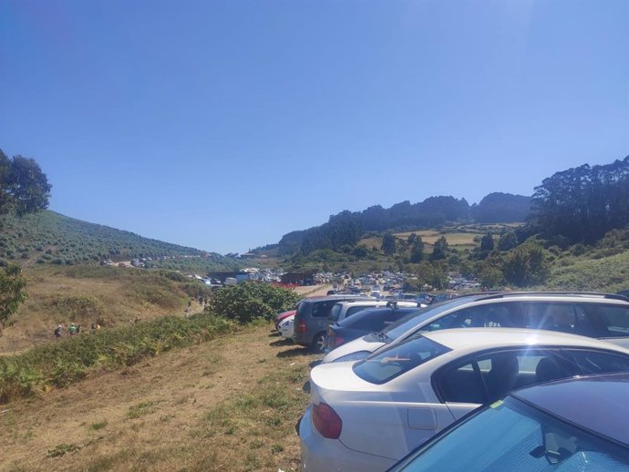 Aparcamiento en Rodiles